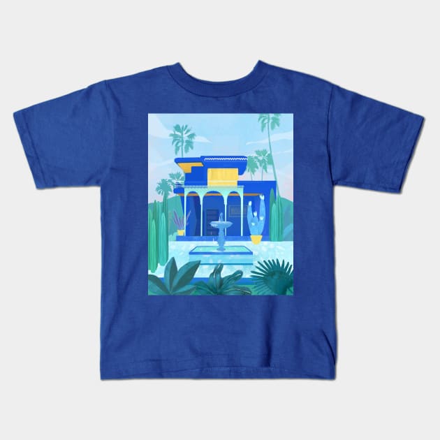 Morocco, Marrakech Kids T-Shirt by Petras